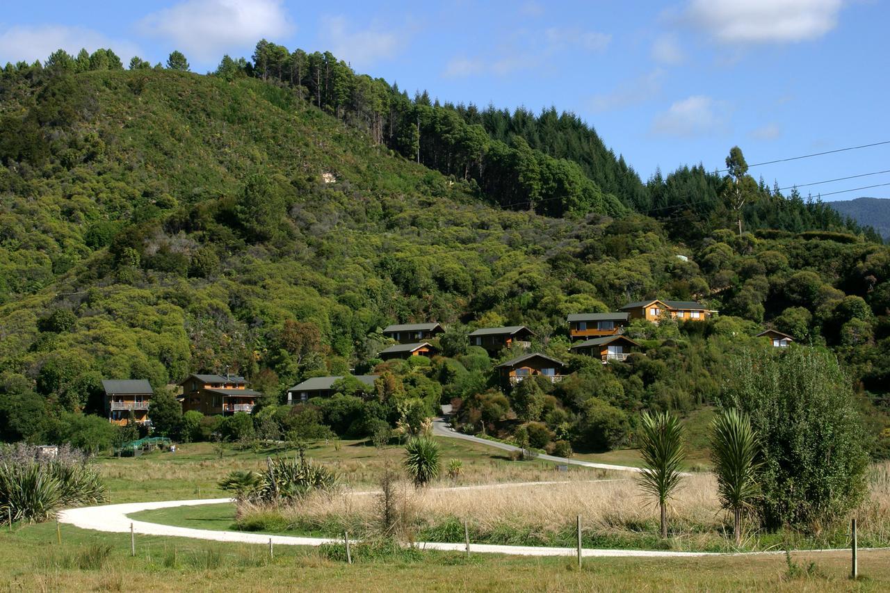 Ocean View Chalets Marahau Exterior foto